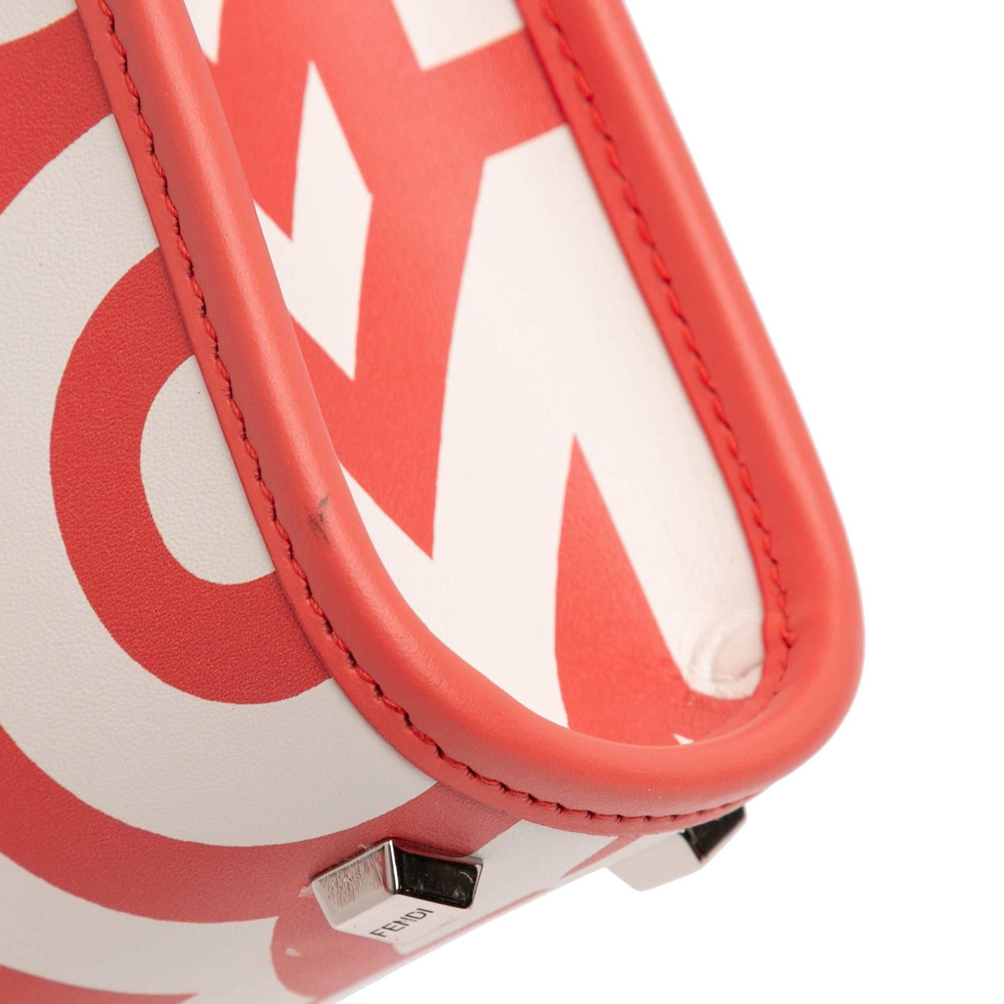 Fendi Marc Jacobs Mini Leather Sunshine Shopper Tote