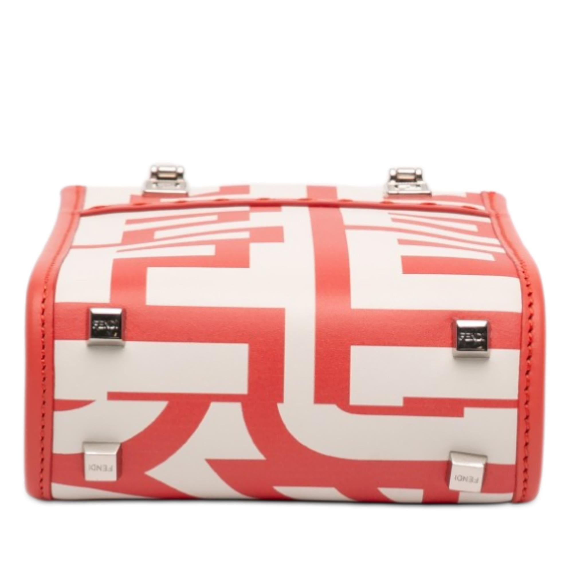 Fendi Marc Jacobs Mini Leather Sunshine Shopper Tote