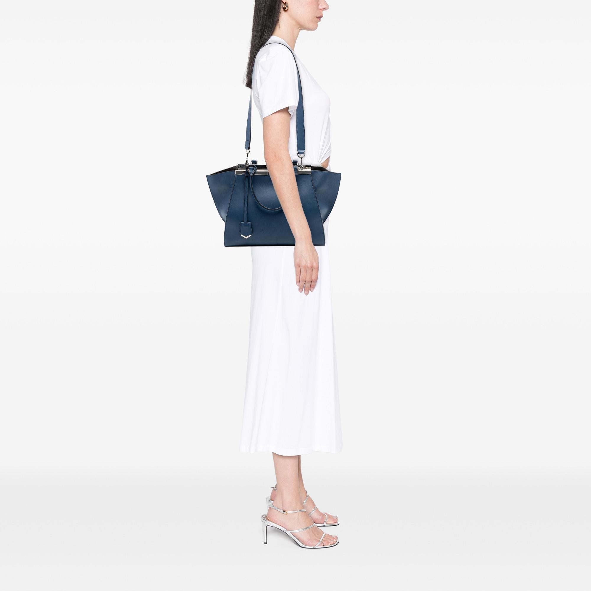 Fendi Medium Calfskin 3Jours Satchel