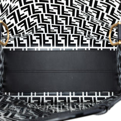Fendi Medium FF PVC and Vitello Century Runaway Shopper Tote