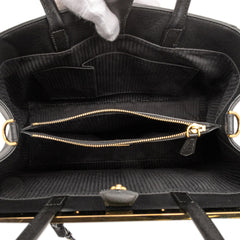 Fendi Medium Leather 2Jours Satchel