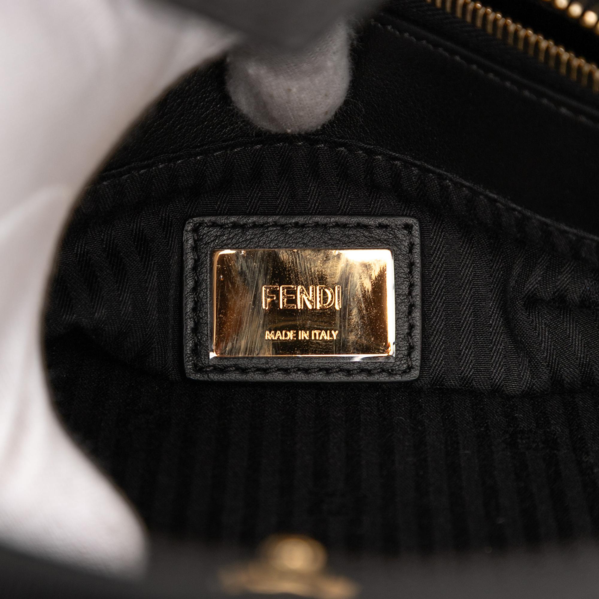 Fendi Medium Leather 2Jours Satchel