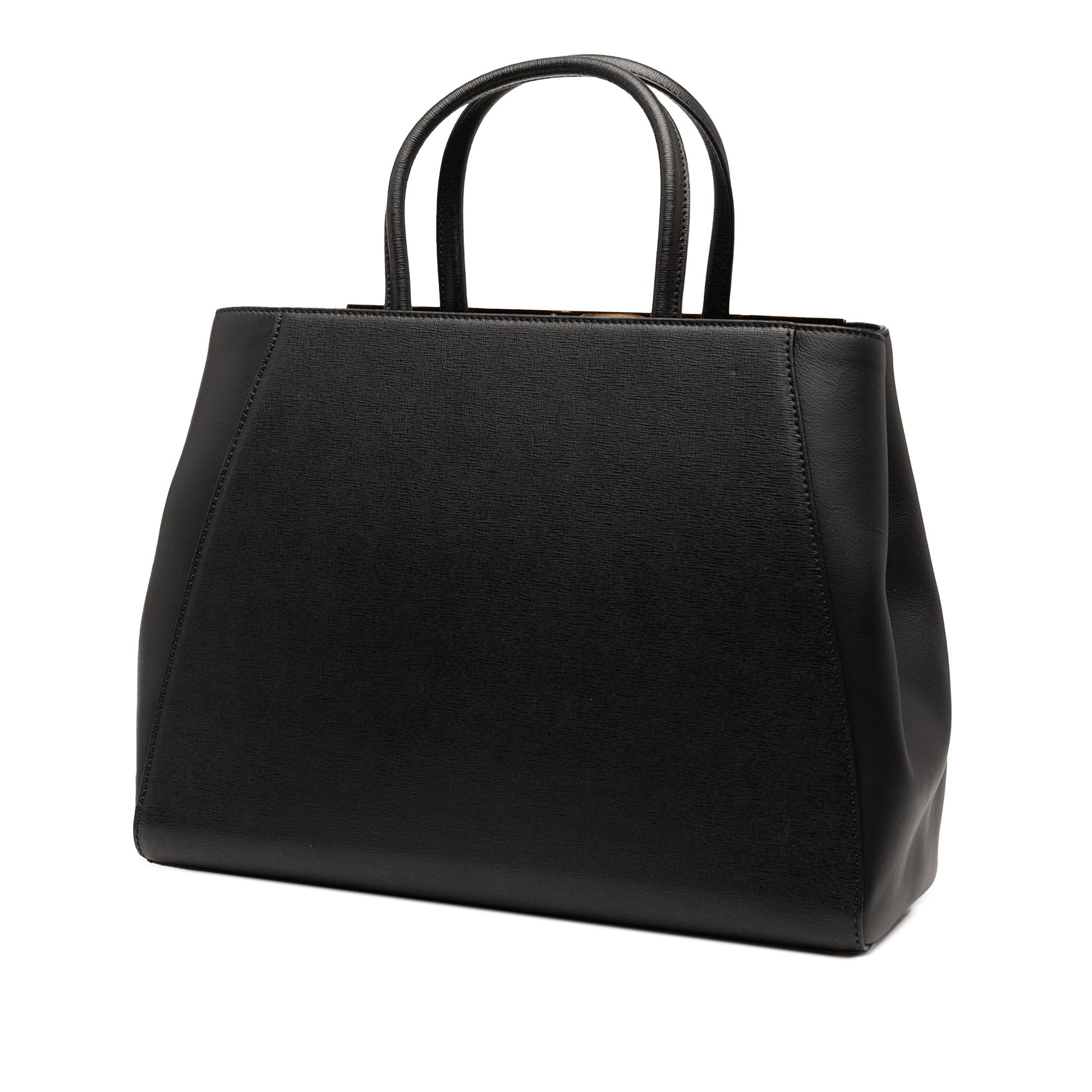 Fendi Medium Leather 2Jours Satchel