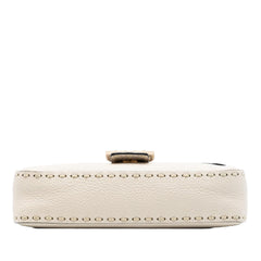 Fendi Medium Leather Selleria Baguette Satchel