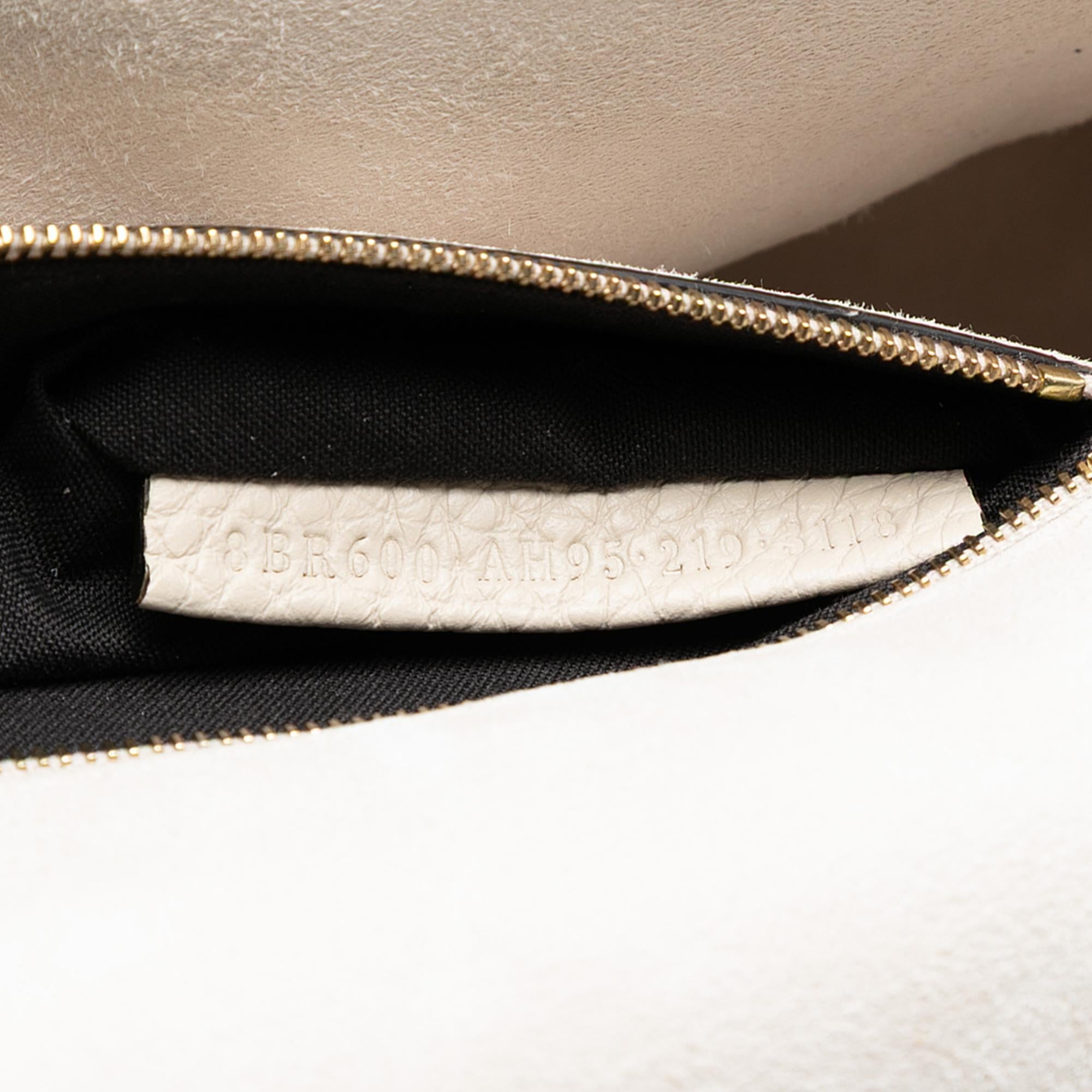 Fendi Medium Leather Selleria Baguette Satchel