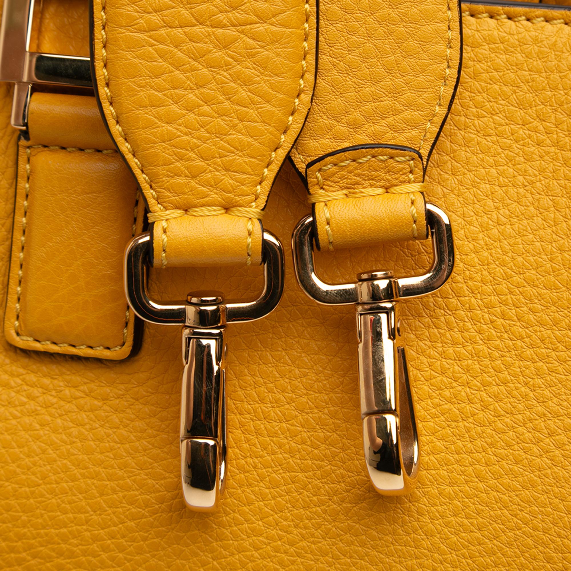 Fendi Medium Leather Selleria FF Tote