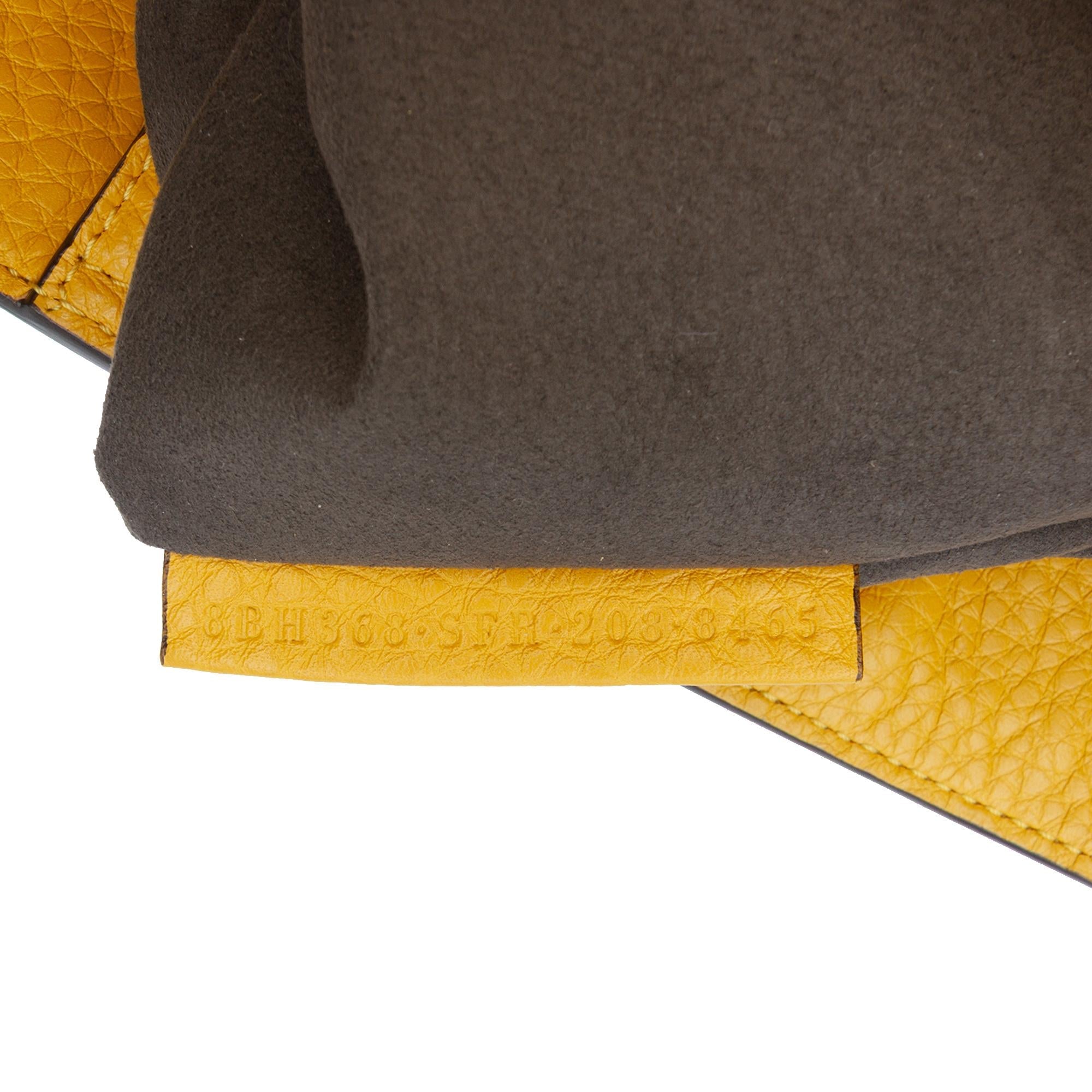 Fendi Medium Leather Selleria FF Tote