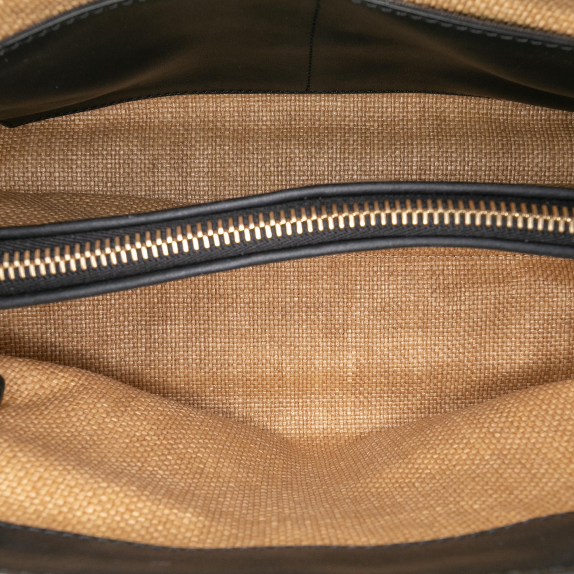 Fendi Medium Raffia By The Way Satchel