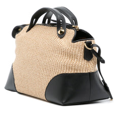 Fendi Medium Raffia By The Way Satchel