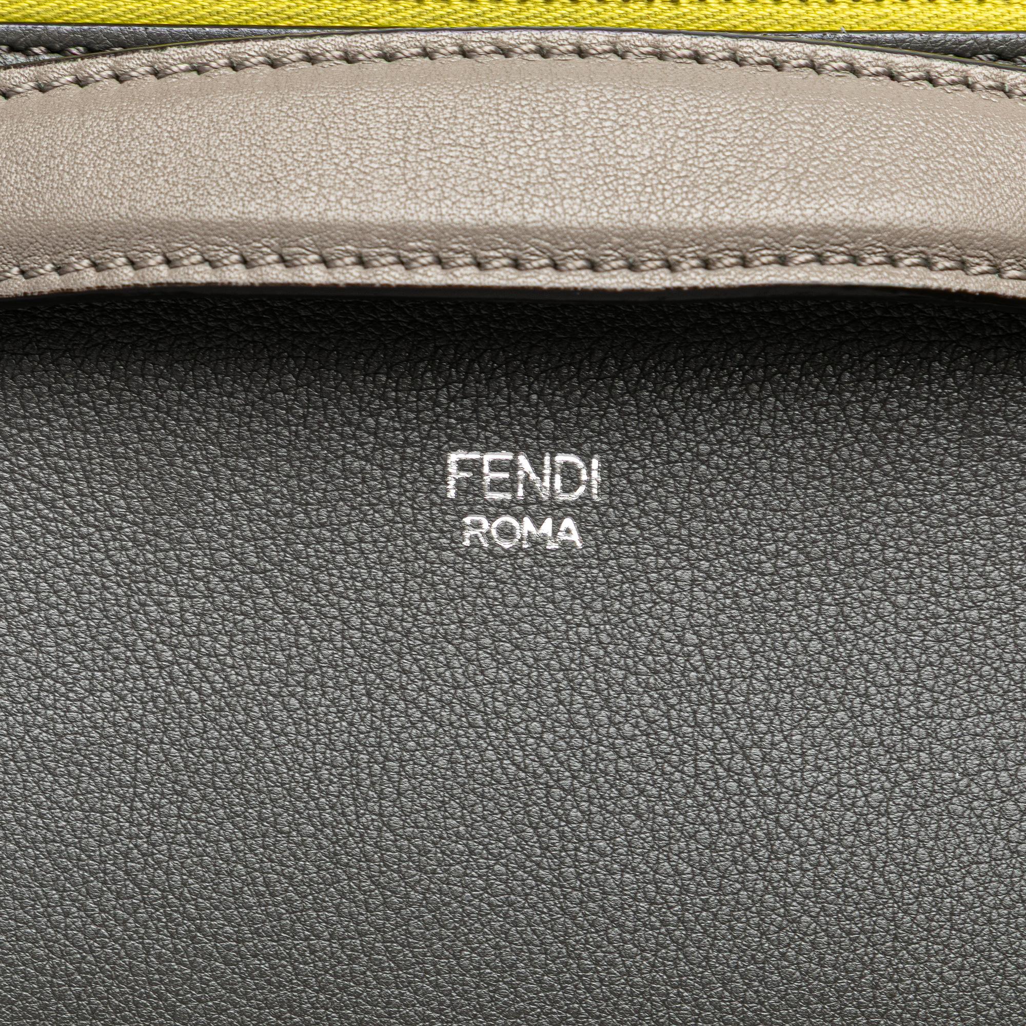 Fendi Medium Tricolor Leather By The Way Satchel