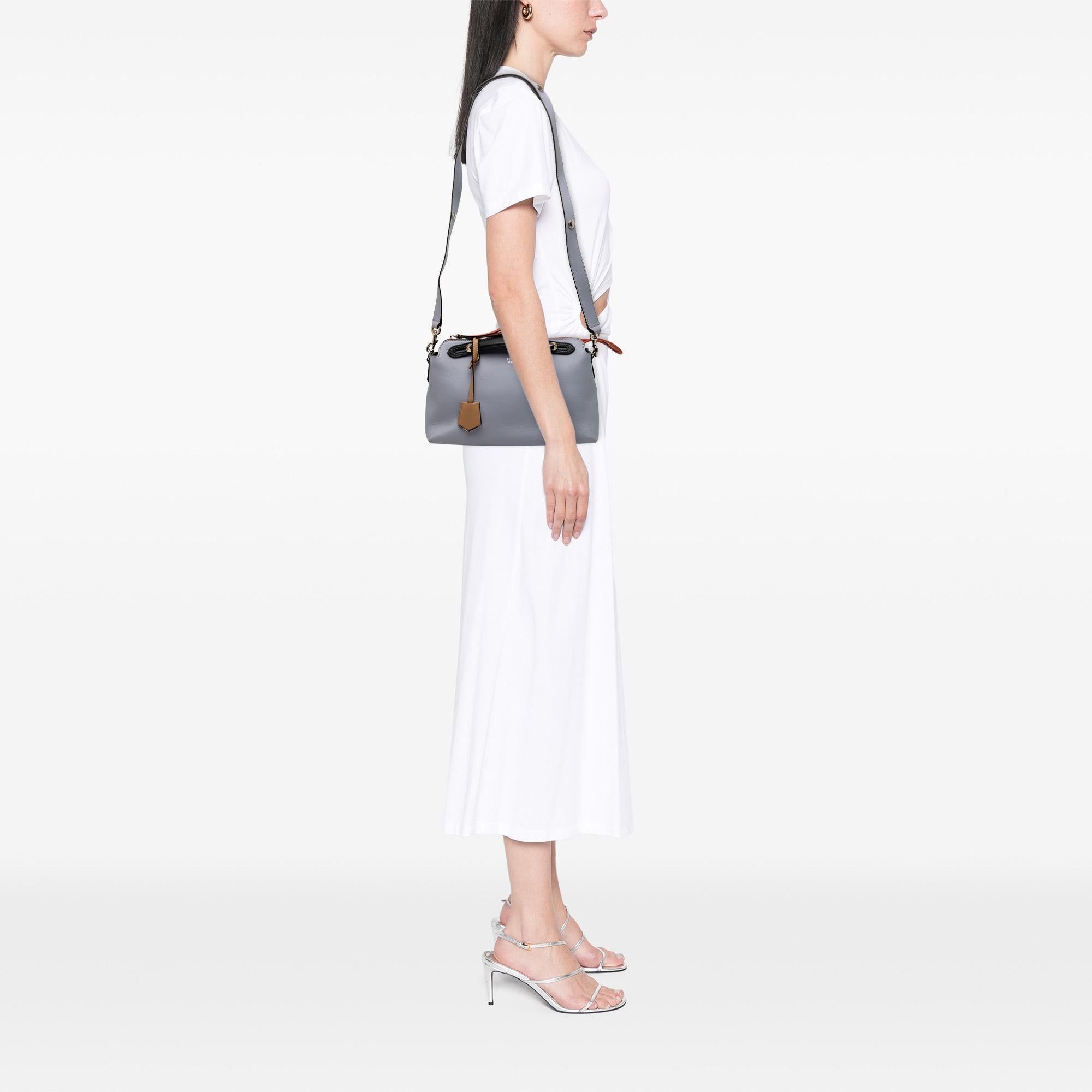 Fendi Medium Tricolor Leather By The Way Satchel