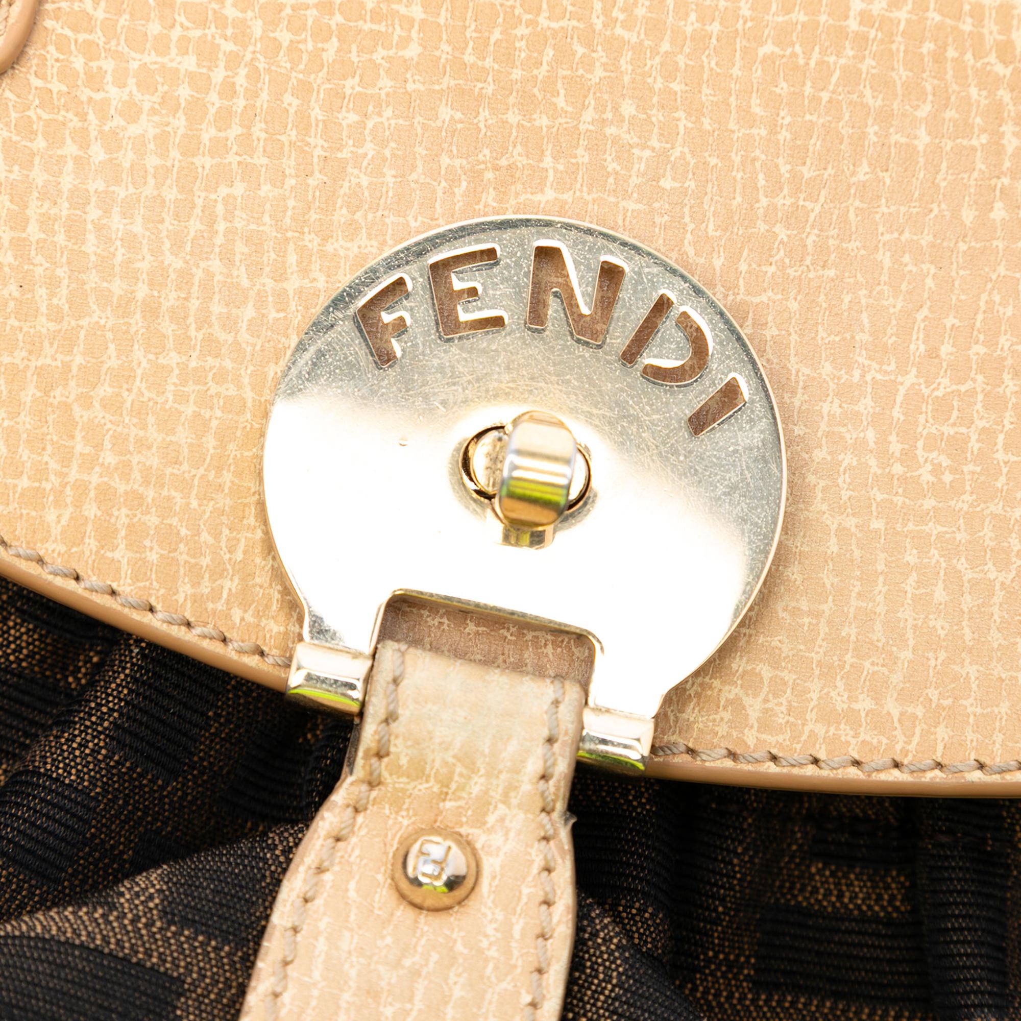 Fendi Medium Zucca Canvas Magic Tote