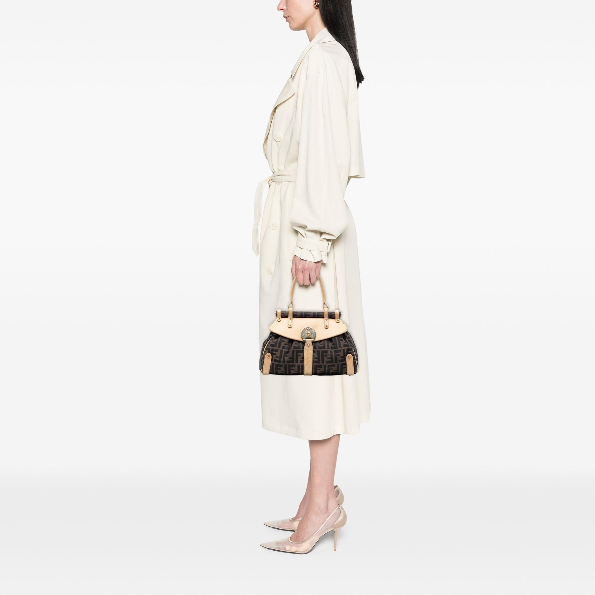 Fendi Medium Zucca Canvas Magic Tote