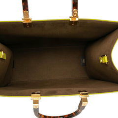 Fendi Medium Zucca Embossed Leather Sunshine Shopper Tote