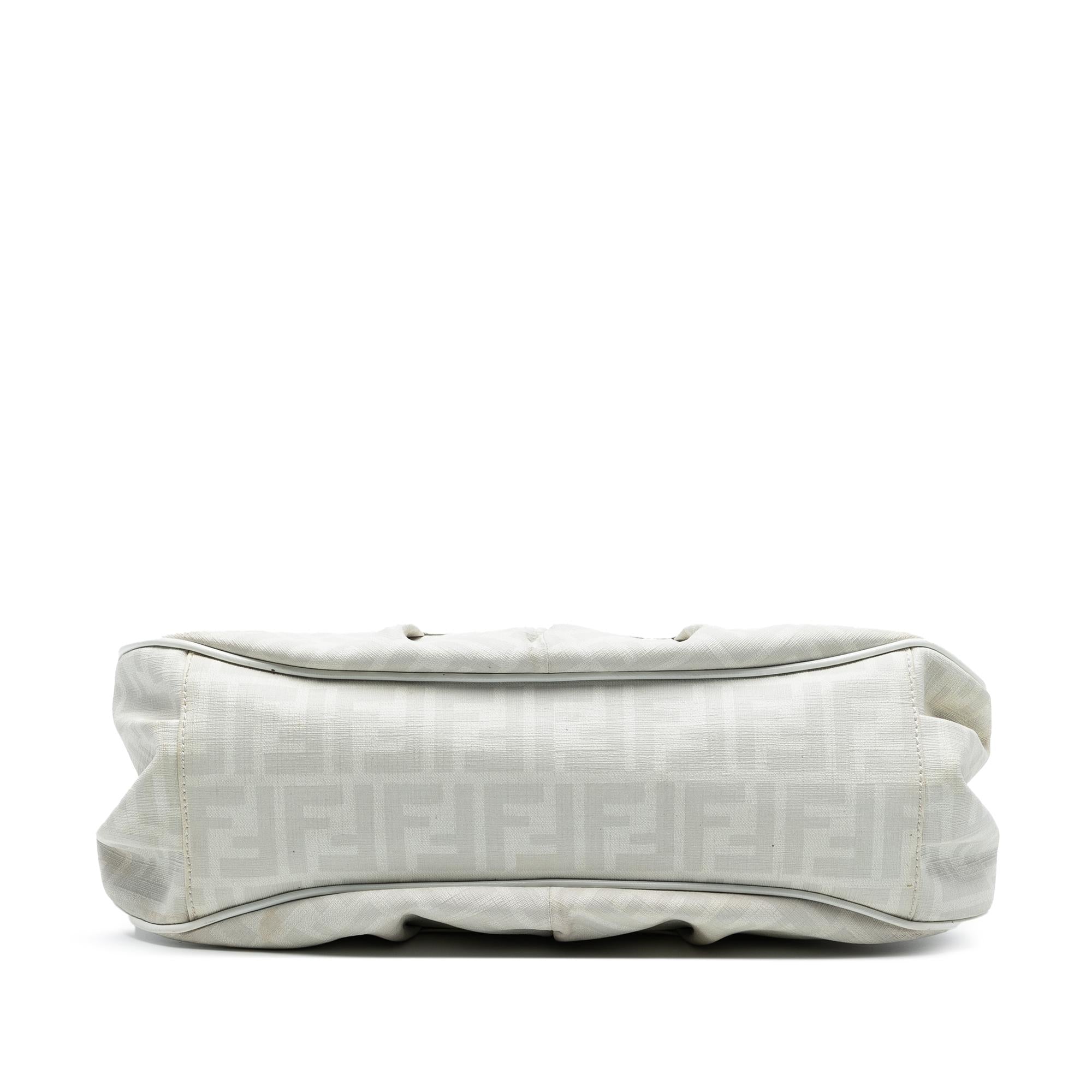 Fendi Medium Zucca Spalmati Chef Shopper Tote