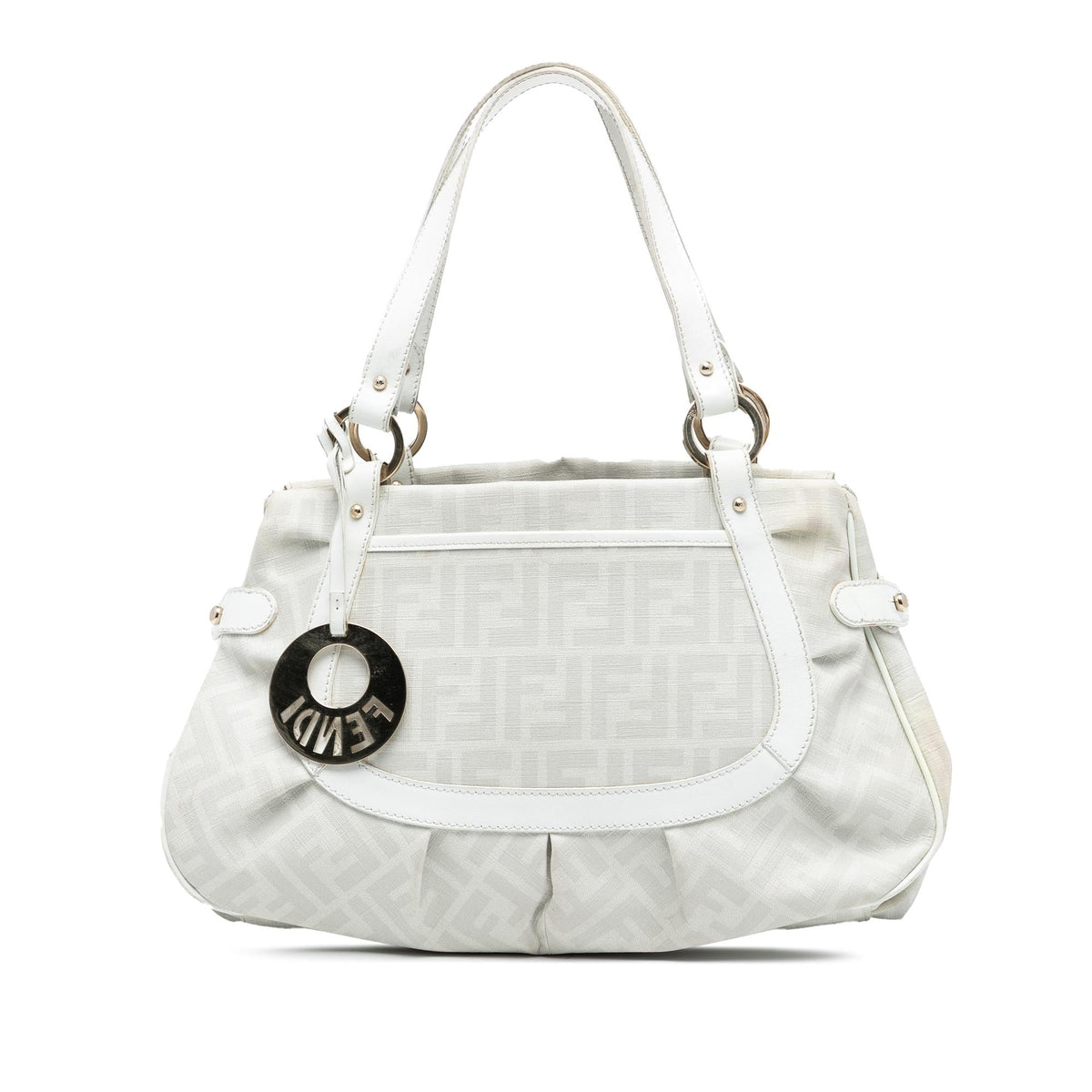 Fendi Medium Zucca Spalmati Chef Shopper Tote