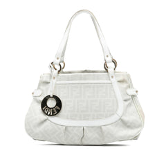 Fendi Medium Zucca Spalmati Chef Shopper Tote