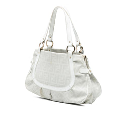 Fendi Medium Zucca Spalmati Chef Shopper Tote