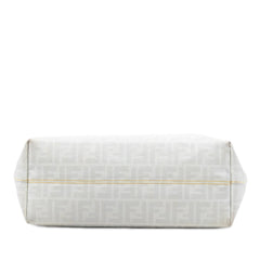 Fendi Medium Zucca Spalmati Roll Tote