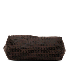 Fendi Medium Zucchino Canvas Roll Tote