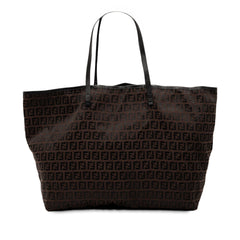 Fendi Medium Zucchino Canvas Roll Tote