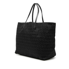 Fendi Medium Zucchino Canvas Roll Tote