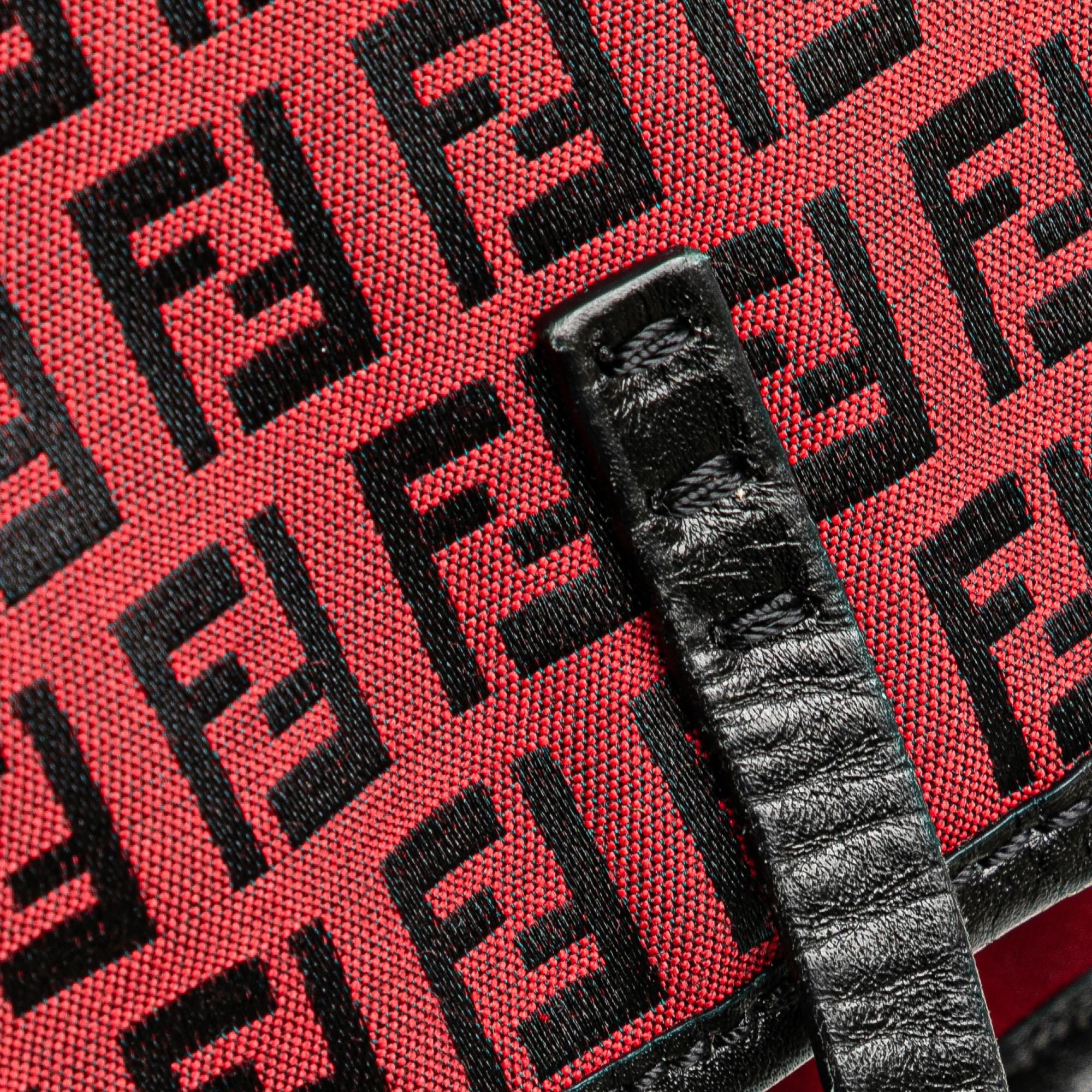 Fendi Medium Zucchino Canvas Roll Tote