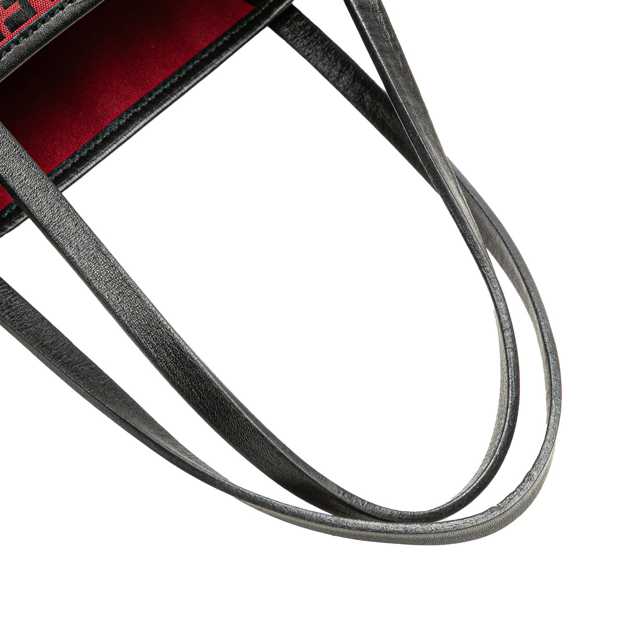 Fendi Medium Zucchino Canvas Roll Tote