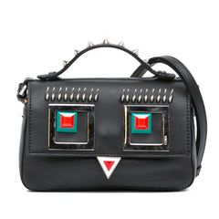 Fendi Micro Hypnoteyes Double Baguette Satchel