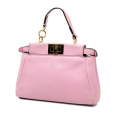 Fendi Micro Leather Peekaboo Satchel