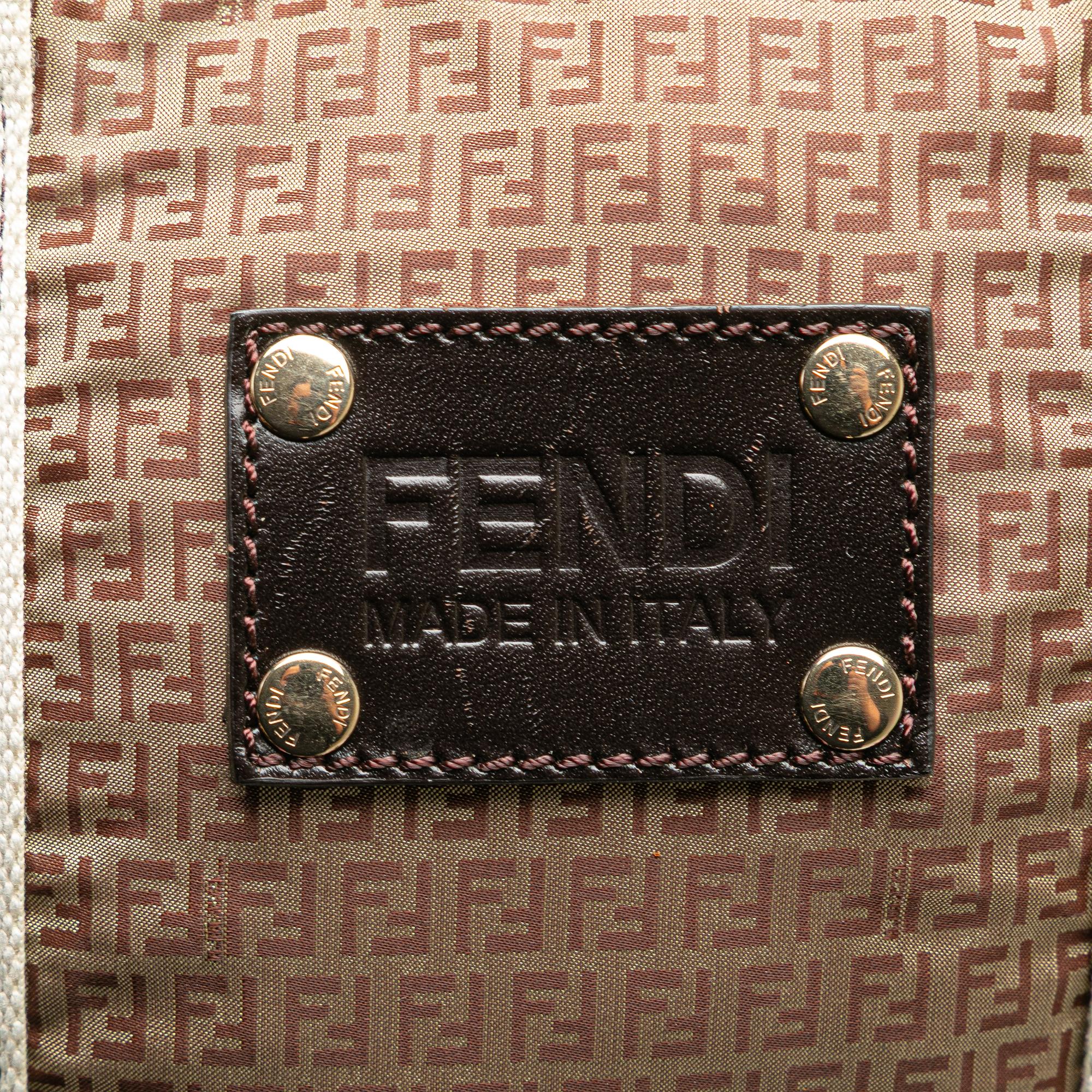 Fendi Micro Zucchino Nylon Tote
