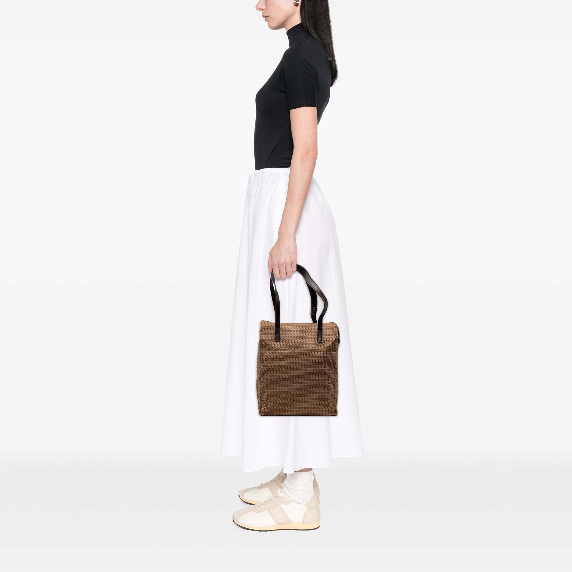 Fendi Micro Zucchino Nylon Tote