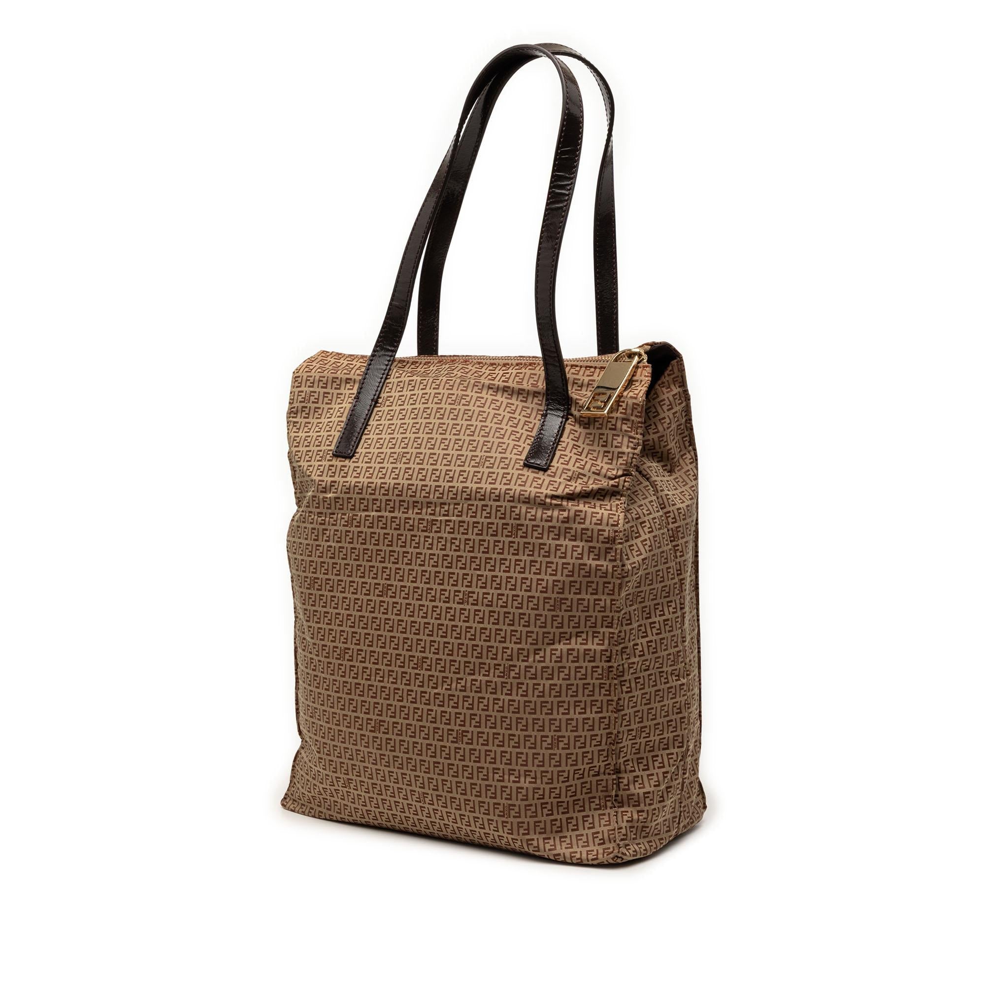 Fendi Micro Zucchino Nylon Tote