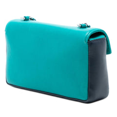 Fendi Mini Bicolor Nappa Be Baguette Crossbody