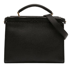 Fendi Mini Calfskin Romano Selleria Peekaboo Iconic Fit Satchel