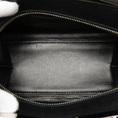 Fendi Mini Calfskin Studded Geometric 3Jours Satchel