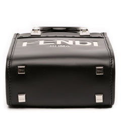 Fendi Mini Leather Sunshine Shopper Tote