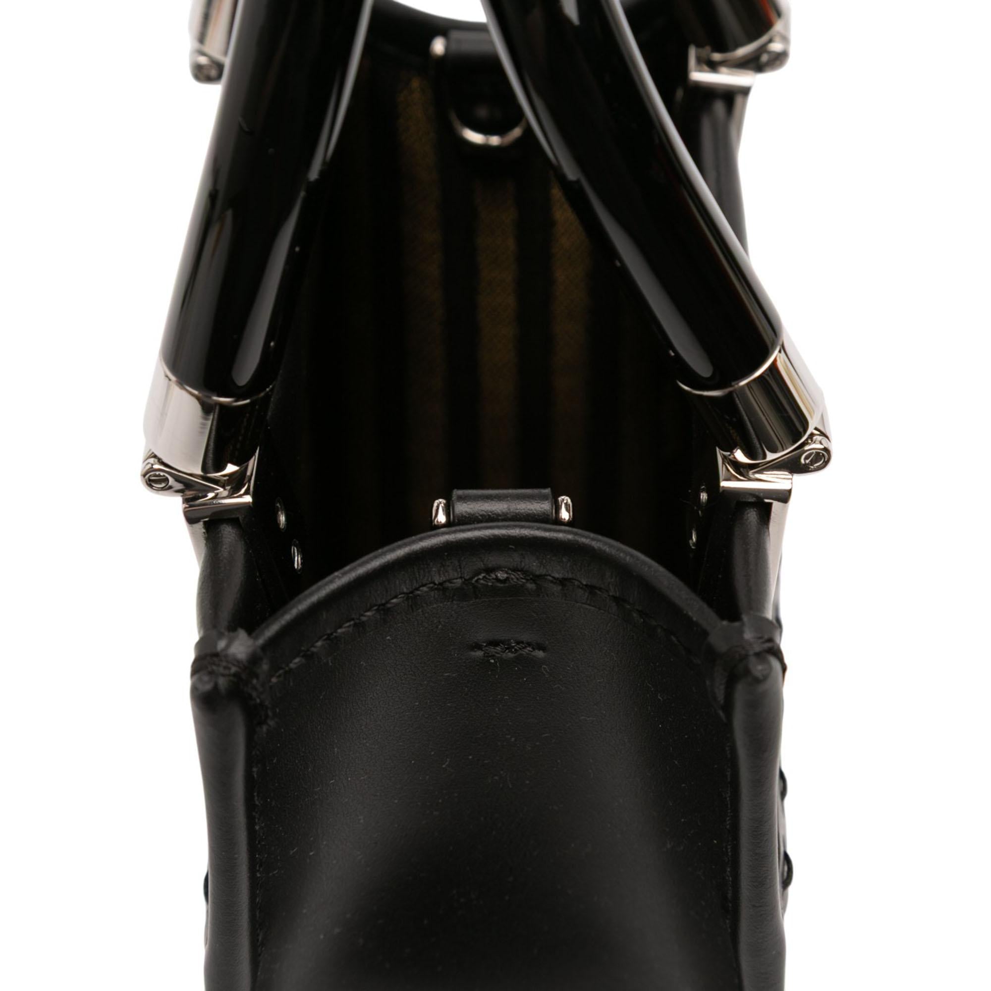 Fendi Mini Leather Sunshine Shopper Tote