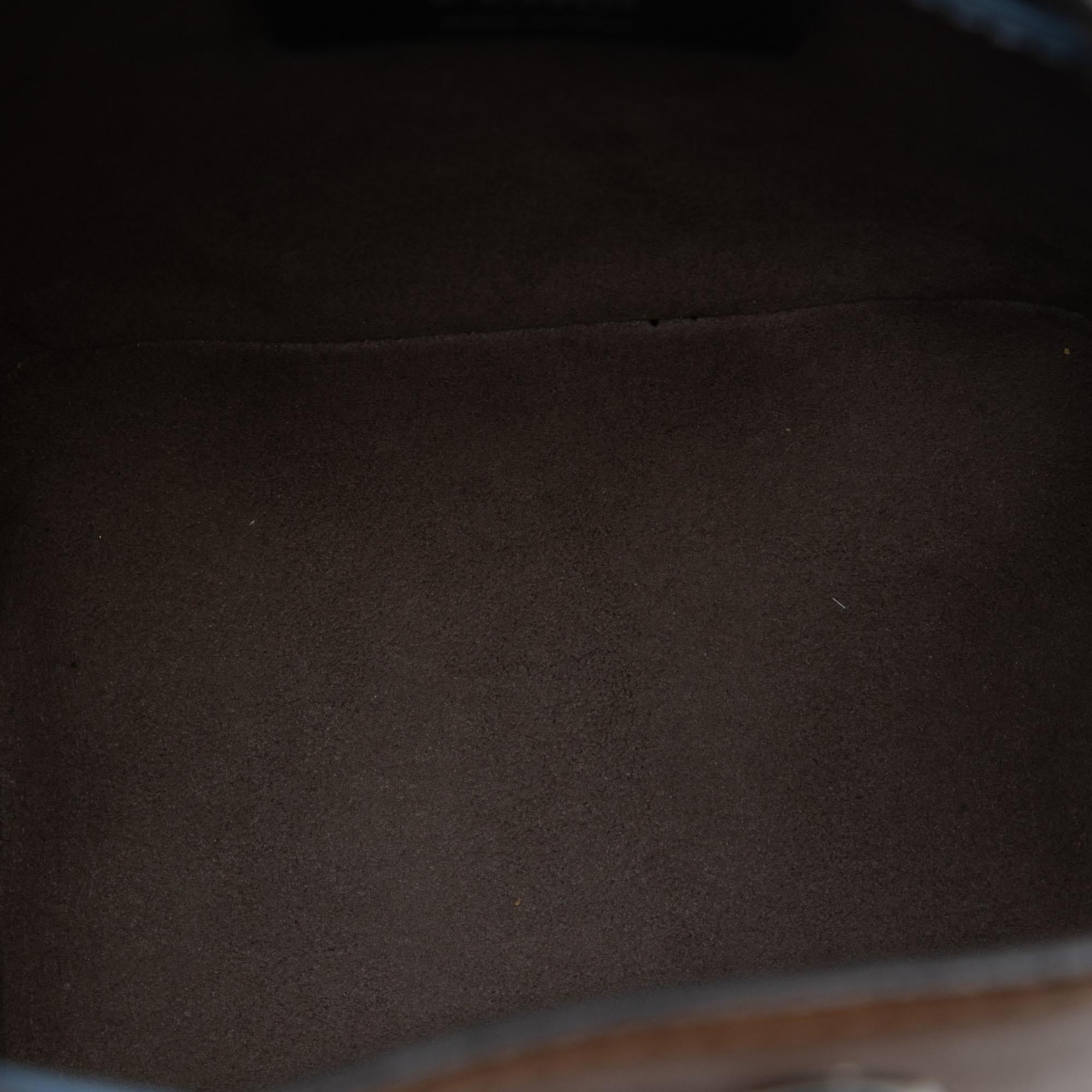 Fendi Mini Leather Whipstitch Mon Tresor Bucket Bag