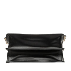 Fendi Mini Scalloped Leather and Pearls Kan I Crossbody