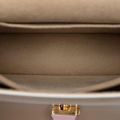 Fendi Mini Scalloped Leather and Studded Floral Kan I Crossbody