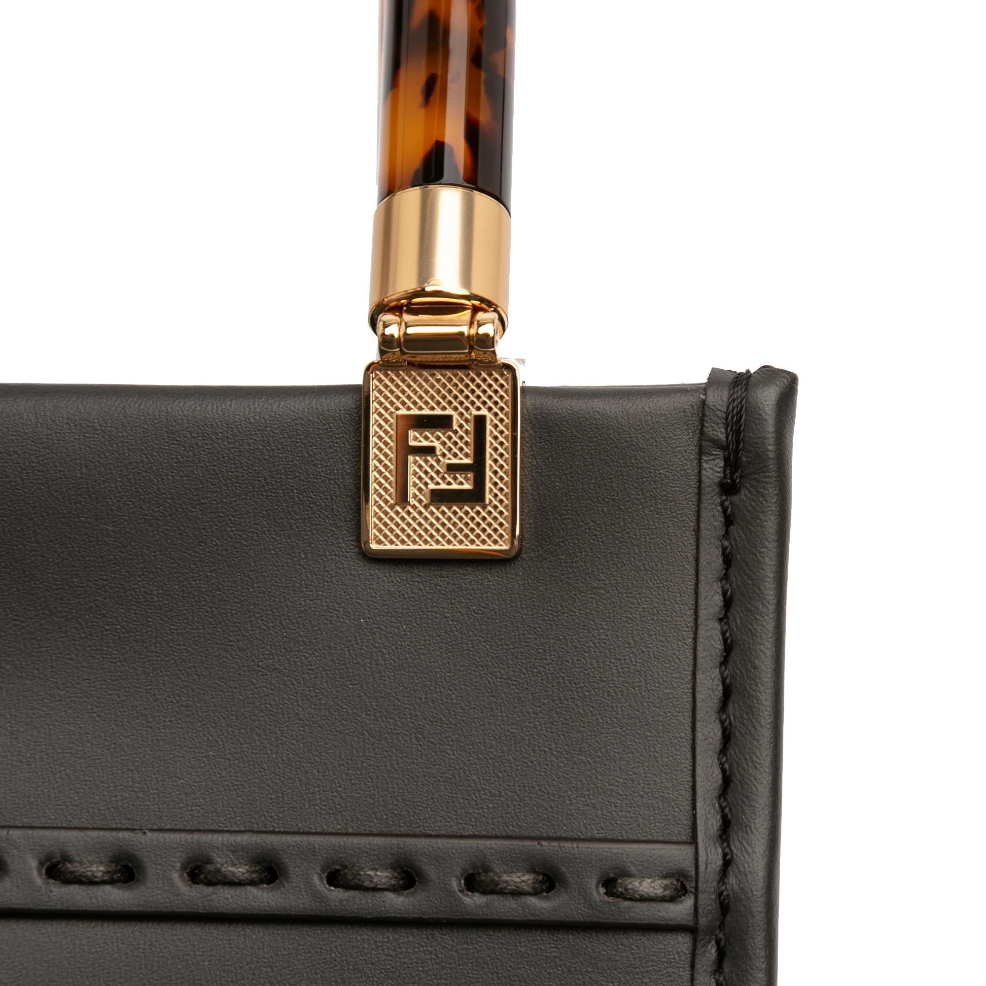 Fendi Mini Sunshine Shopper Tote
