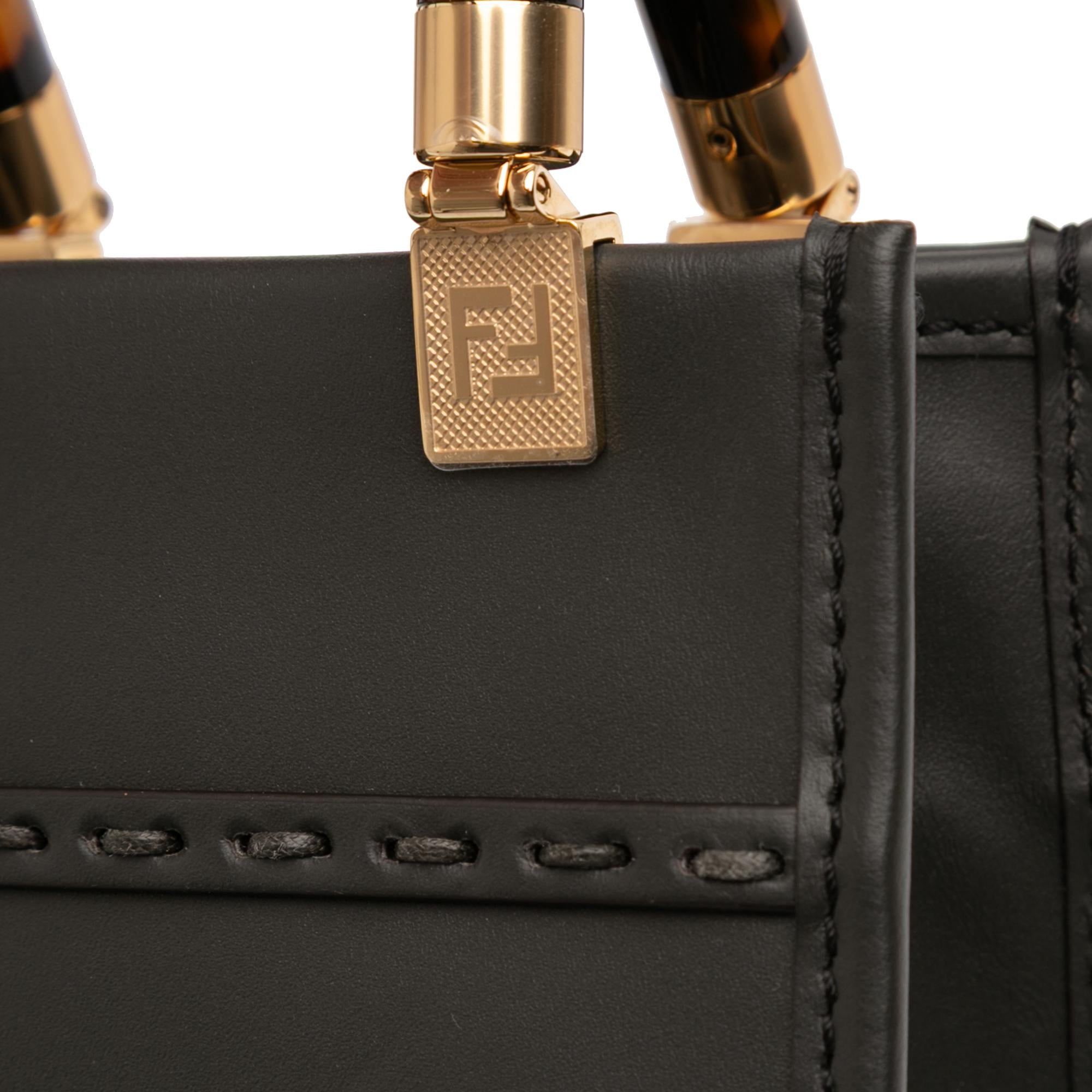 Fendi Mini Sunshine Shopper Tote