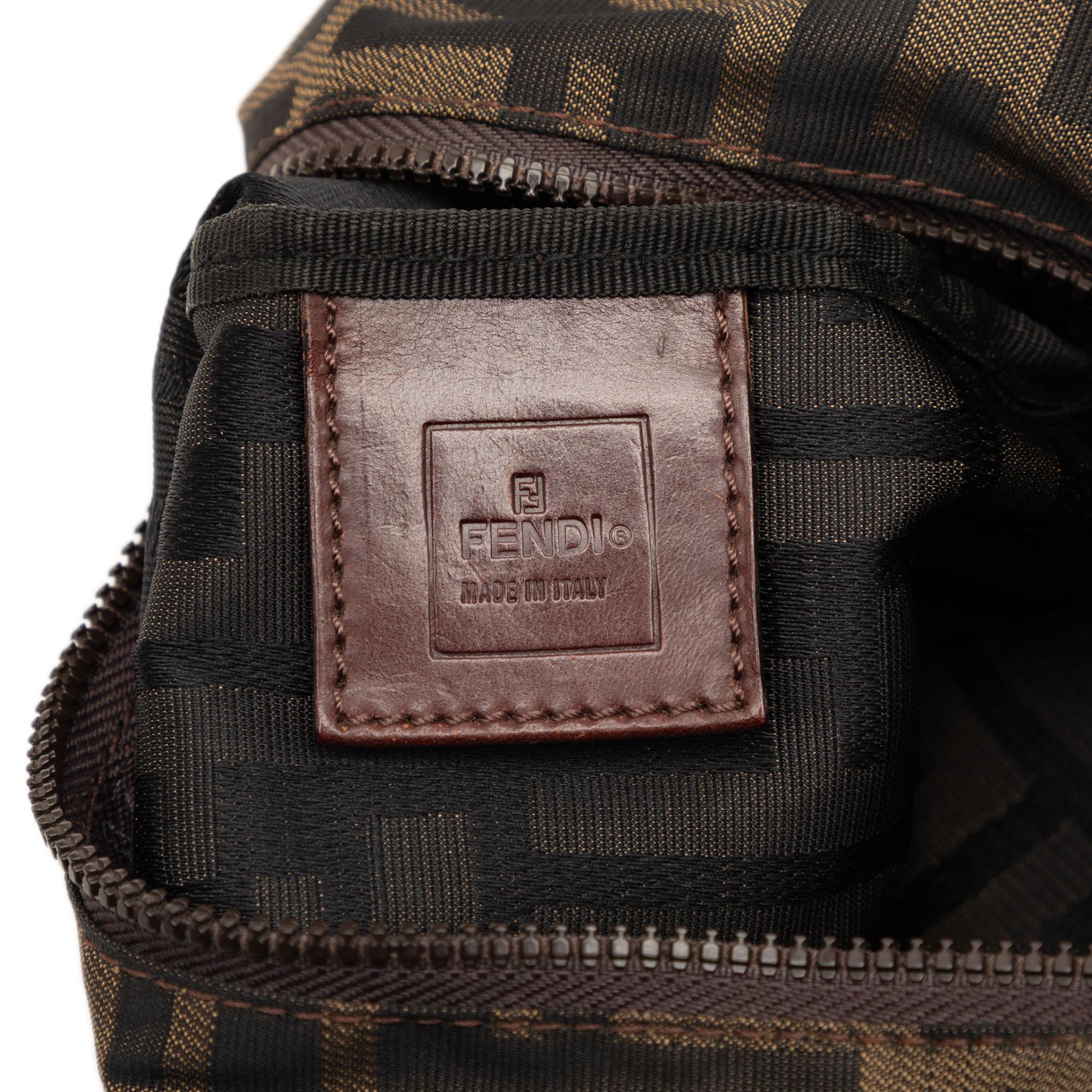 Fendi Mini Zucca Canvas Handbag