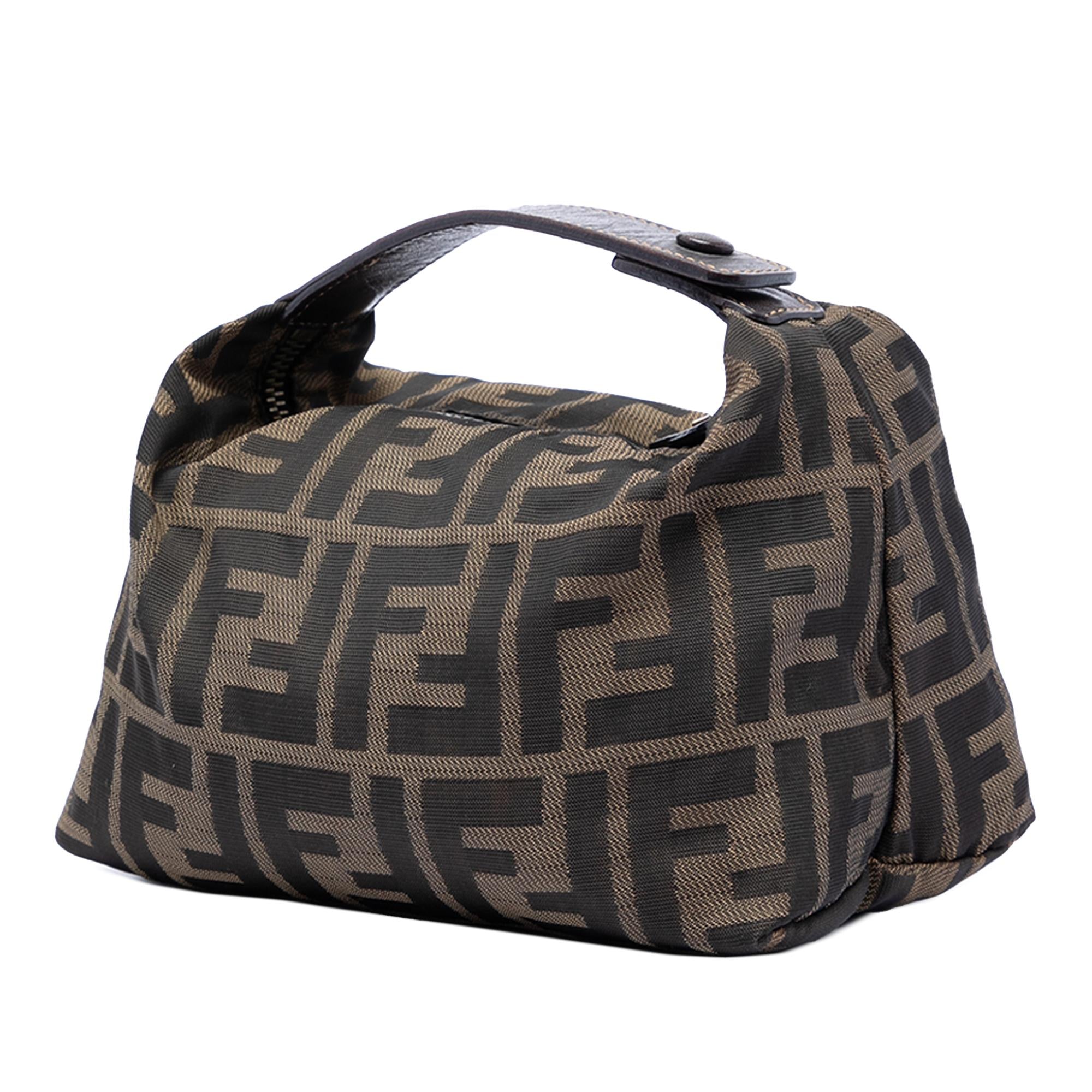 Fendi Mini Zucca Canvas Handbag