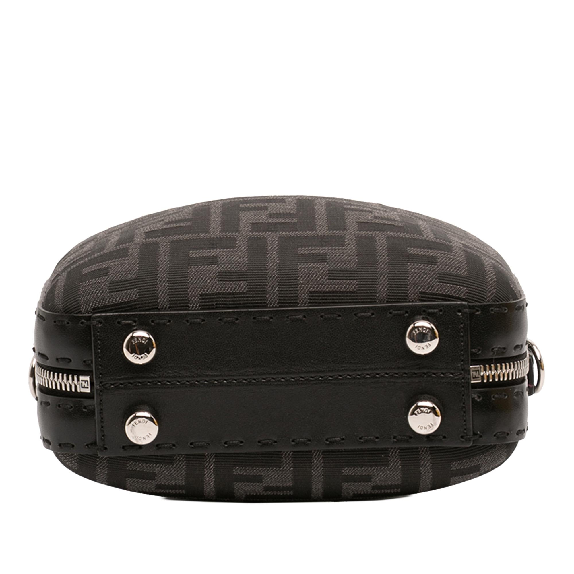 Fendi Mini Zucca Canvas Suitcase Bag