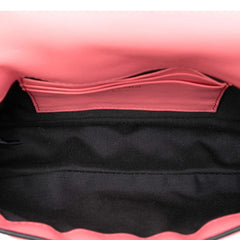 Fendi Mini Zucca Embossed Leather Baguette Satchel