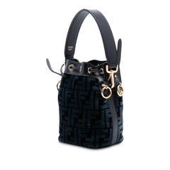 Fendi Mini Zucca Tapestry Mon Tresor Bucket Bag