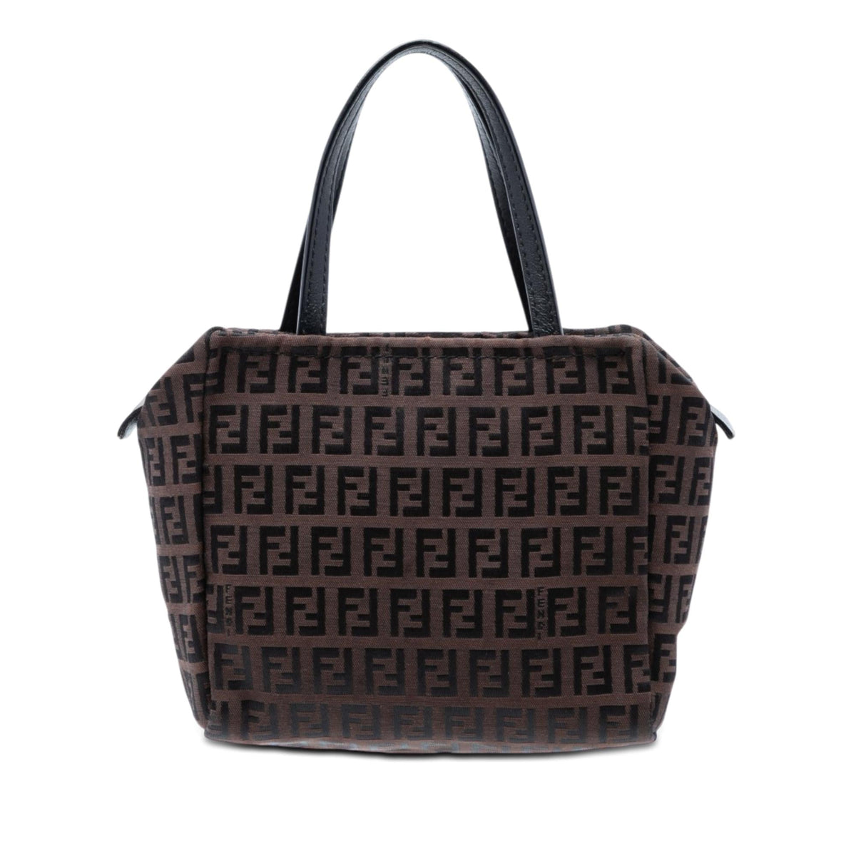 Fendi Mini Zucchino Canvas Handbag