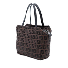 Fendi Mini Zucchino Canvas Handbag